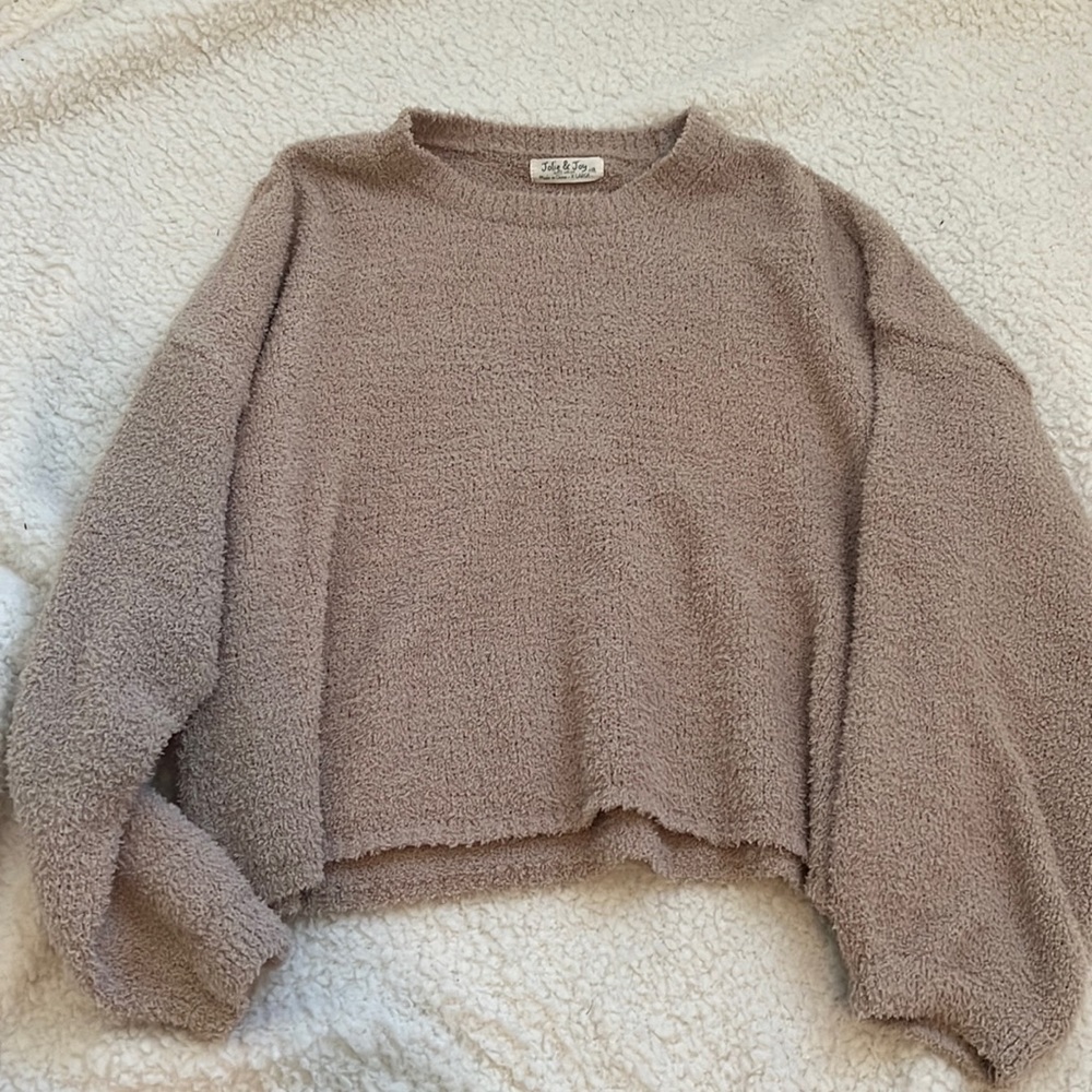 Pink sweater